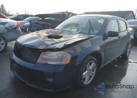 2012 Dodge Avenger Sxt from USA, damaged, VIN 1C3CDZCB8CN177703